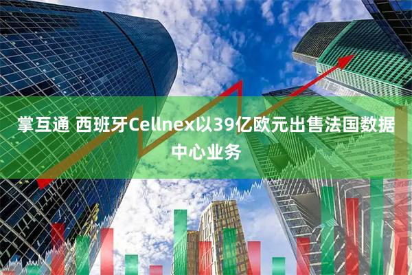 掌互通 西班牙Cellnex以39亿欧元出售法国数据中心业务